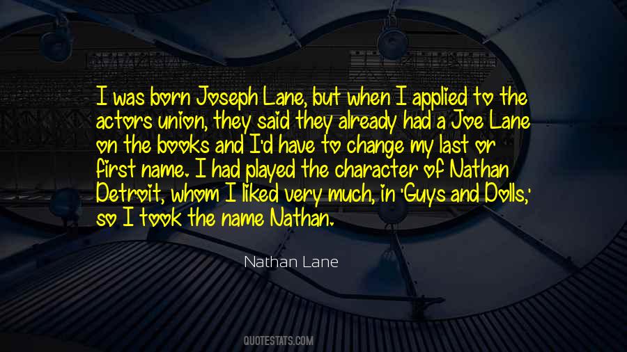 Nathan Detroit Quotes #766537