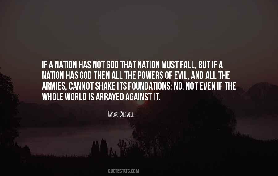 Nation Without God Quotes #108592