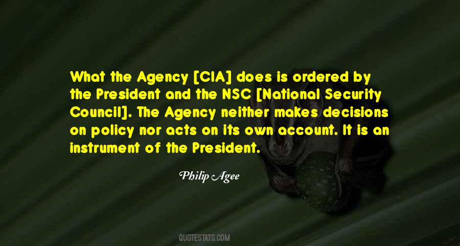 National Security Agency Quotes #1316064