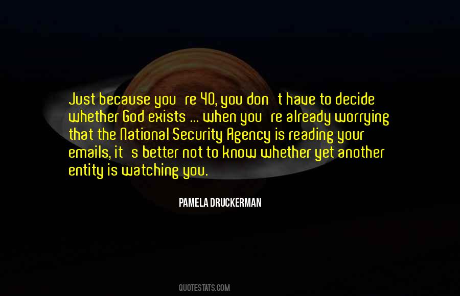 National Security Agency Quotes #1545442