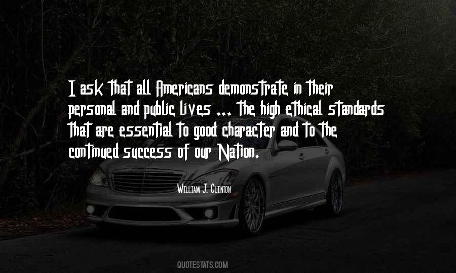 Quotes About Character And Success #1013380