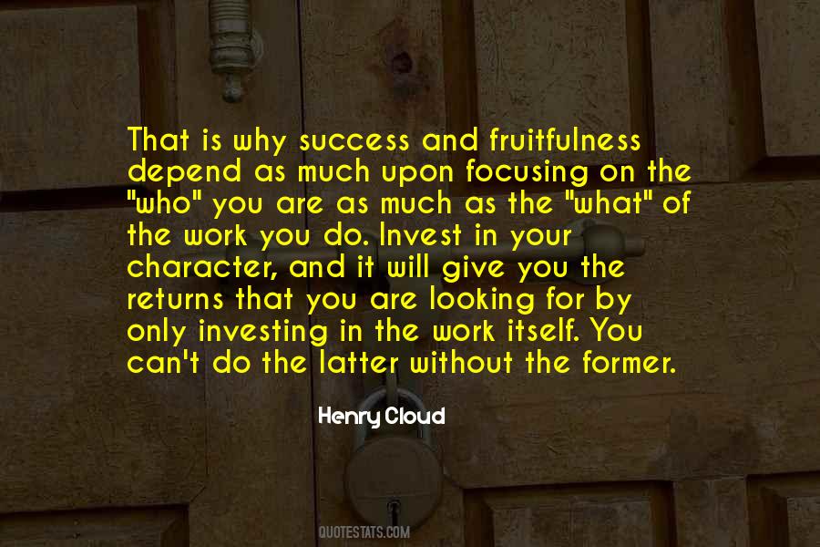Quotes About Character And Success #1312965