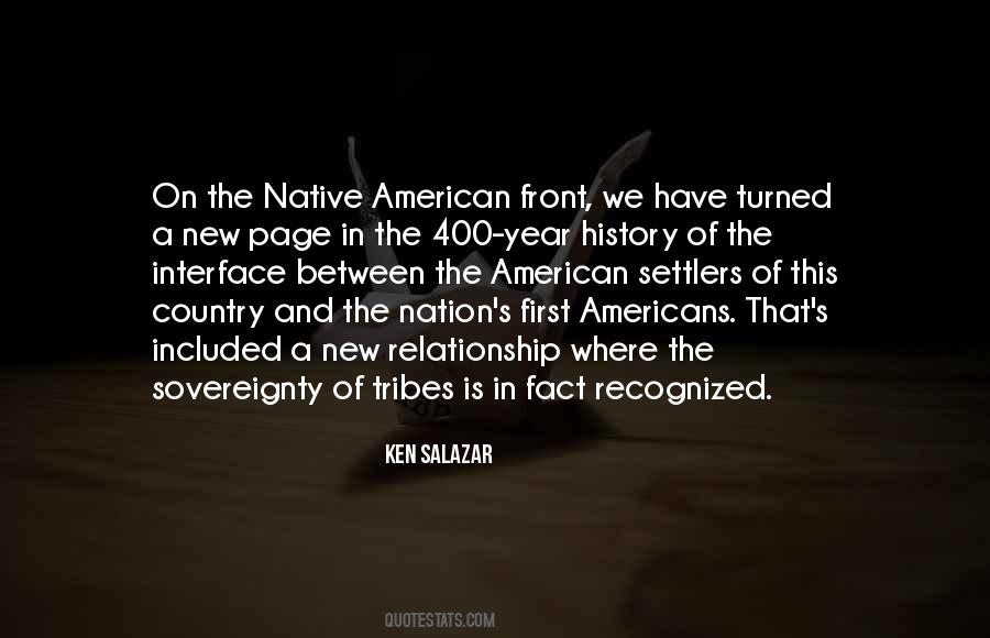 Native American Tribes Quotes #1121548