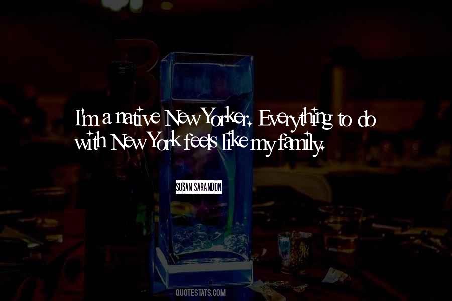 Native New Yorker Quotes #770793