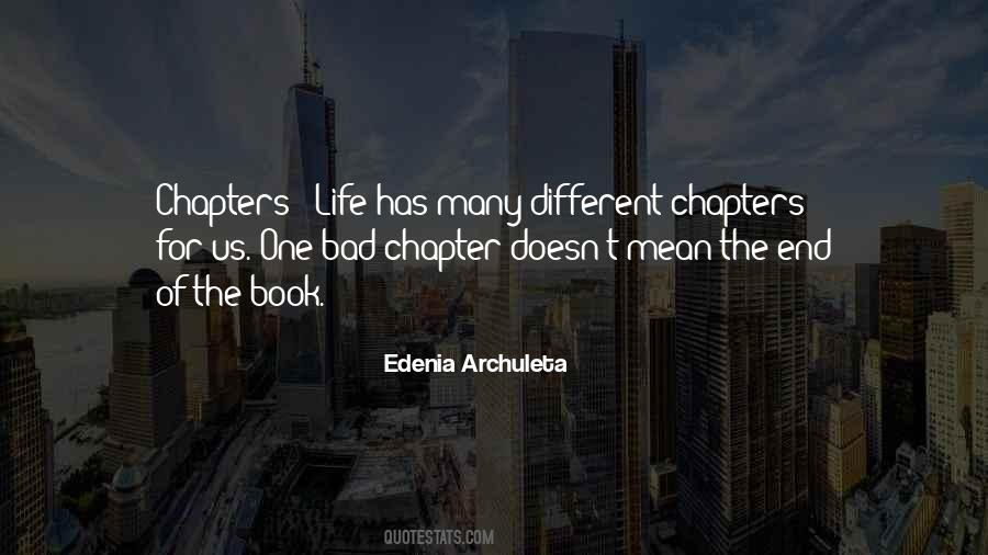 Quotes About Chapters Of Life #127272