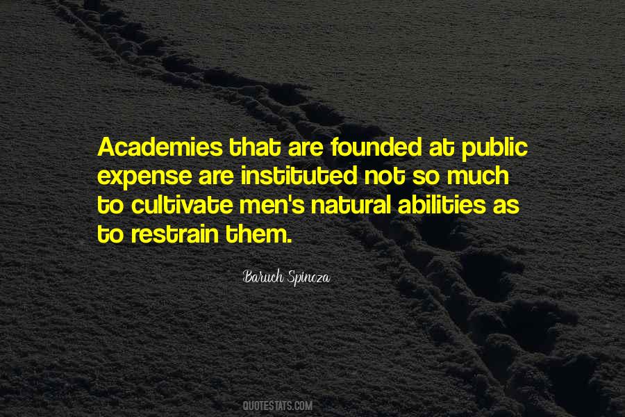 Natural Abilities Quotes #1503419