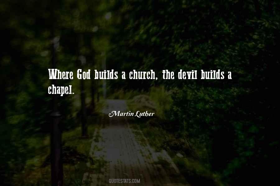 Quotes About Chapel #261894