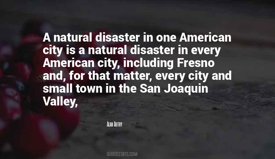 Natural Disaster Quotes #1774455