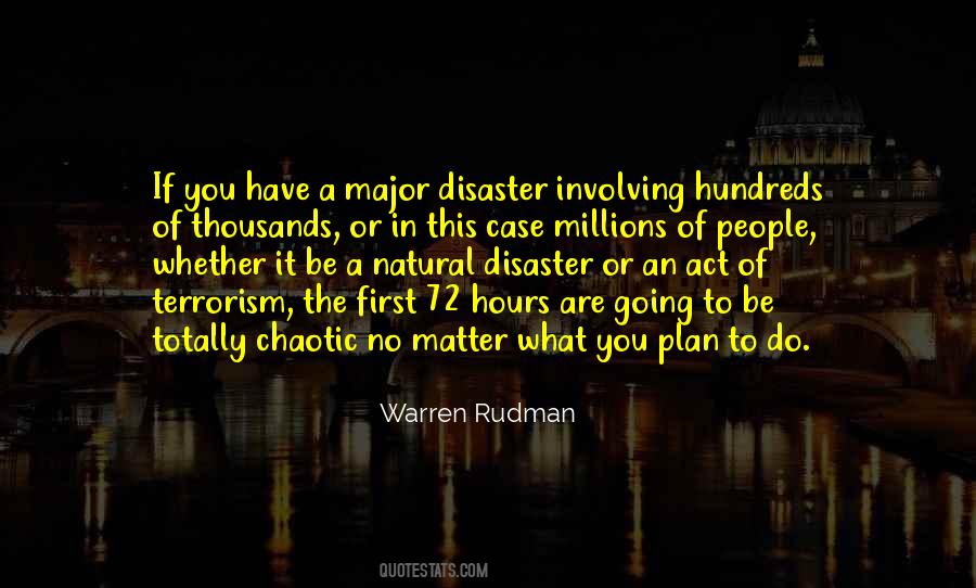 Natural Disaster Quotes #254296
