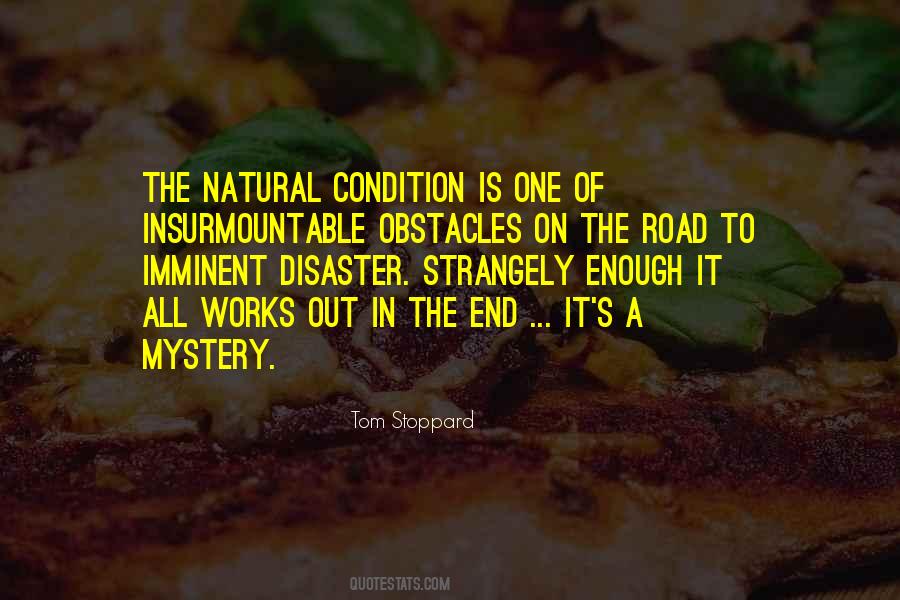 Natural Disaster Quotes #359678