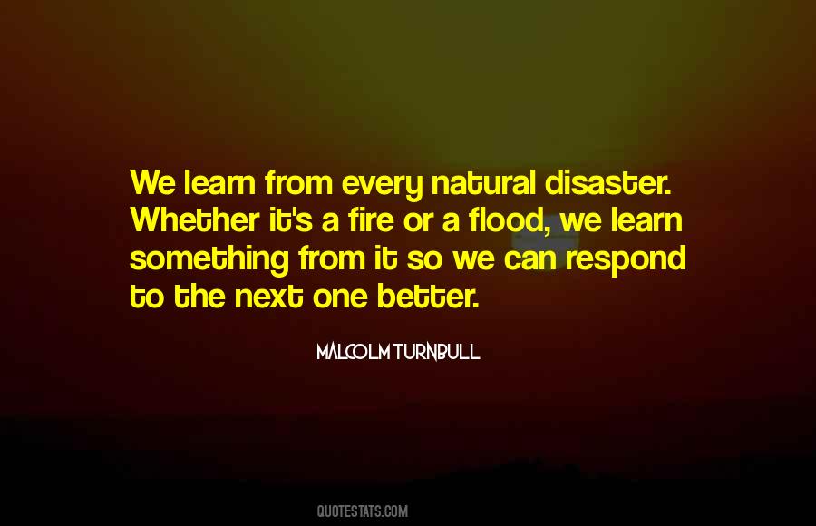 Natural Disaster Quotes #730334