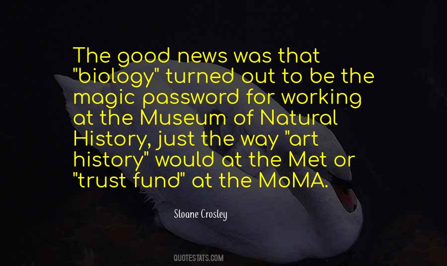Natural History Museum Quotes #1119335