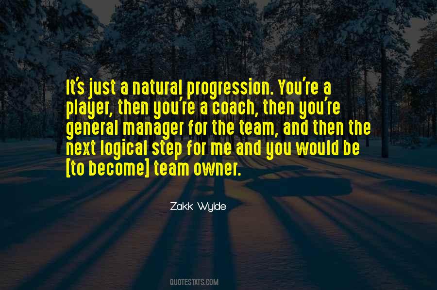 Natural Progression Quotes #1482313