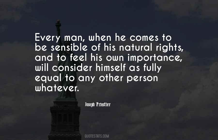 Natural Rights Of Man Quotes #248733