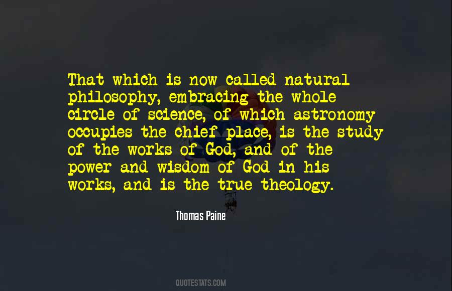 Natural Theology Quotes #1327236
