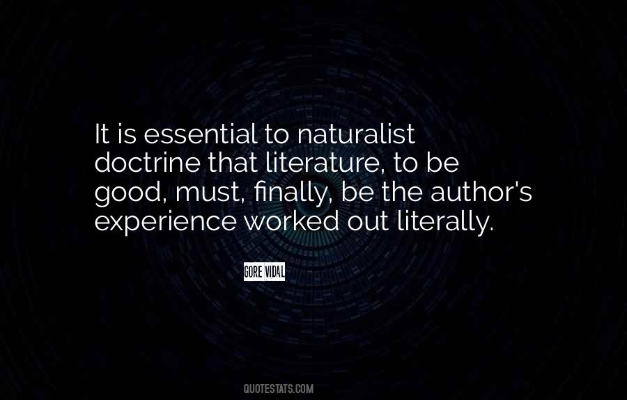 Naturalist Quotes #164586