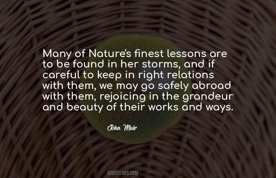 Nature And Beauty Quotes #146618