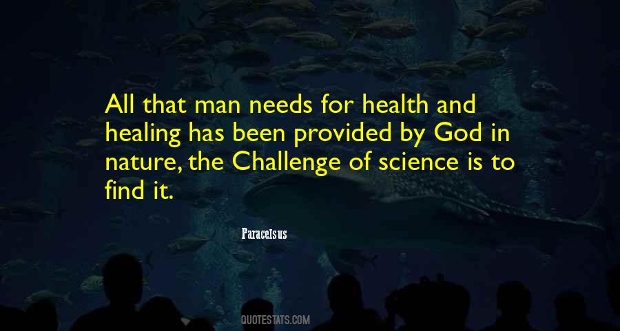 Nature And Health Quotes #1094047