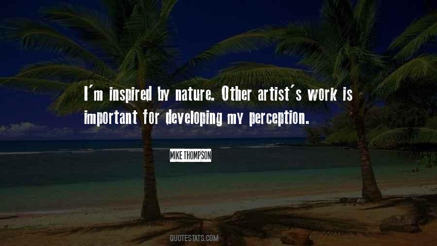 Nature Artist Quotes #1141944