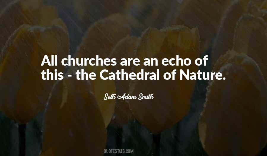Nature Cathedral Quotes #1090786