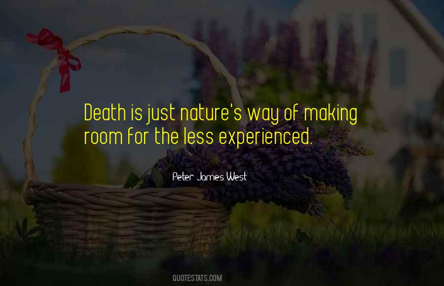 Nature Death Quotes #485133