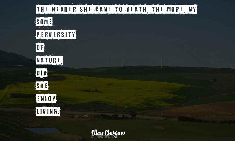 Nature Death Quotes #487452