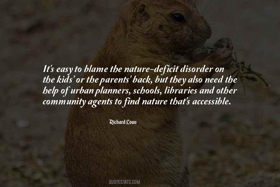 Nature Deficit Quotes #1820827