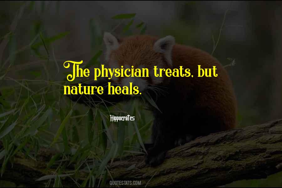 Nature Heals Quotes #136716