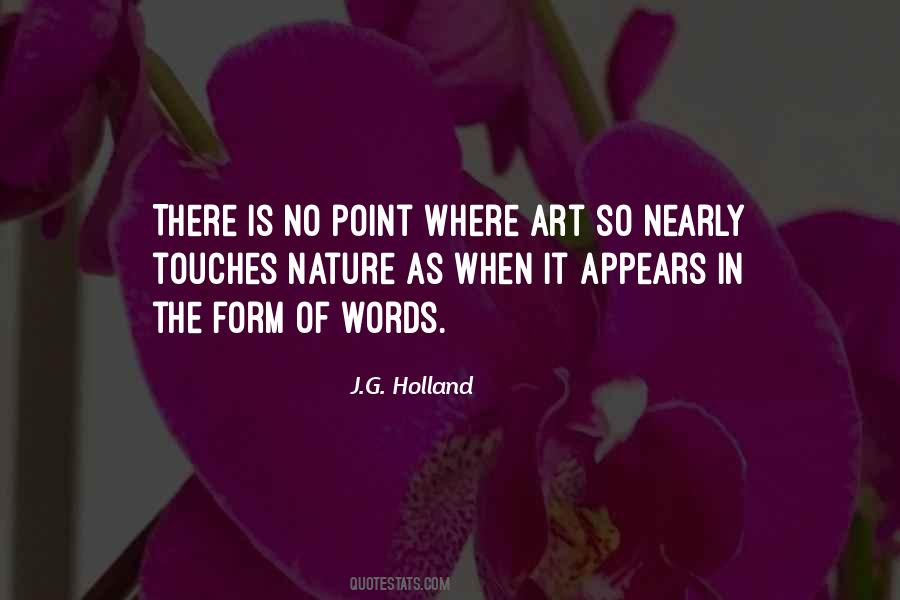 Nature Is Art Quotes #388241