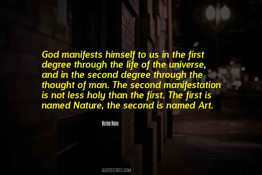 Nature Is The Art Of God Quotes #682992