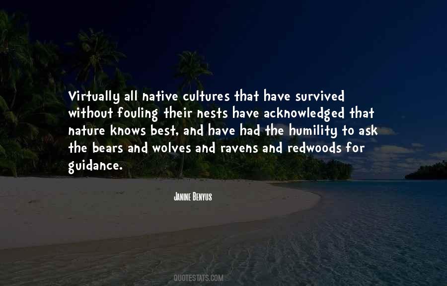 Nature Knows Best Quotes #1376155