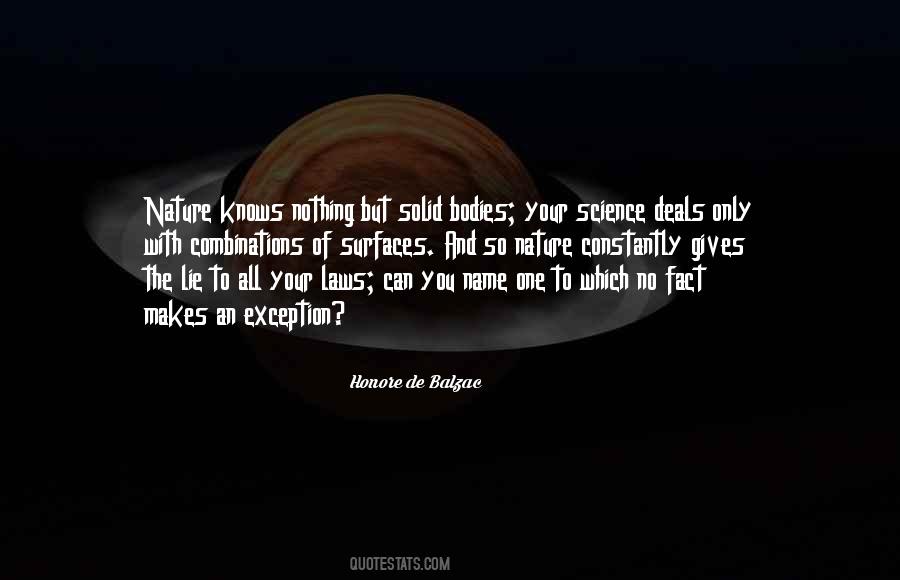 Nature Knows Best Quotes #319367