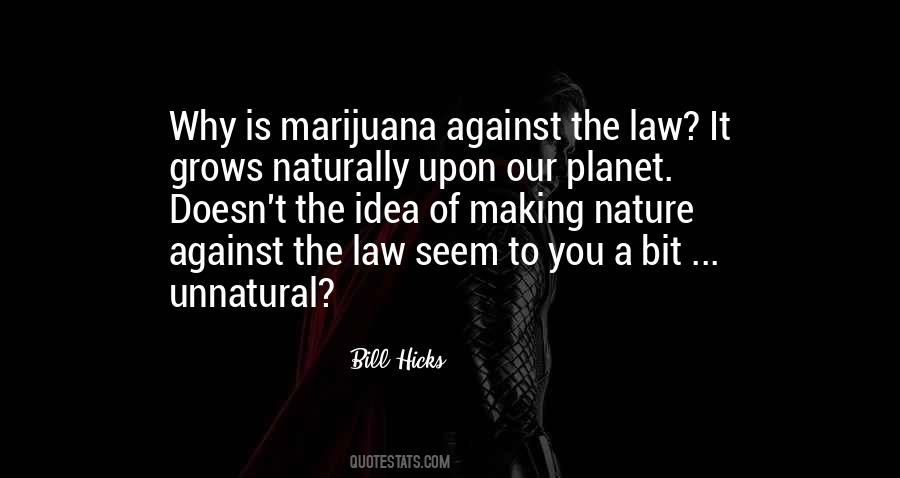 Nature Law Quotes #36503
