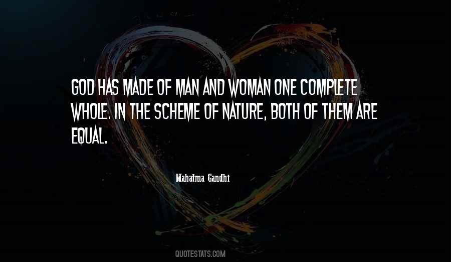 Nature Man And Woman Quotes #476749