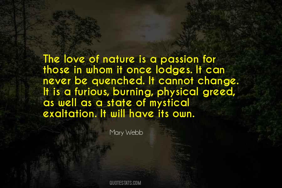 Nature Never Change Quotes #1512799