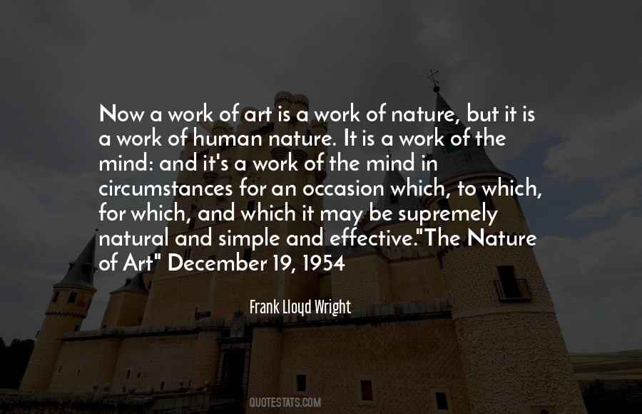 Nature Of Art Quotes #136867