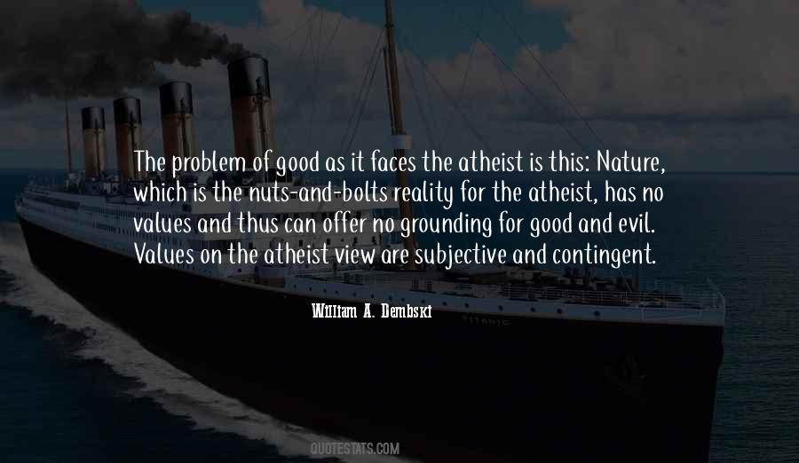 Nature Of Good And Evil Quotes #1620448