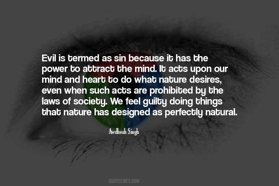 Nature Of Good And Evil Quotes #231980