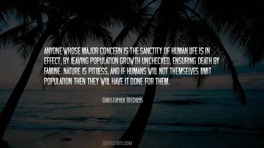 Nature Of Human Life Quotes #451680
