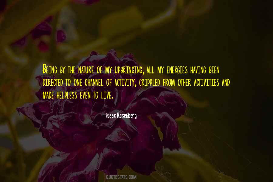 Nature Of Quotes #1735074