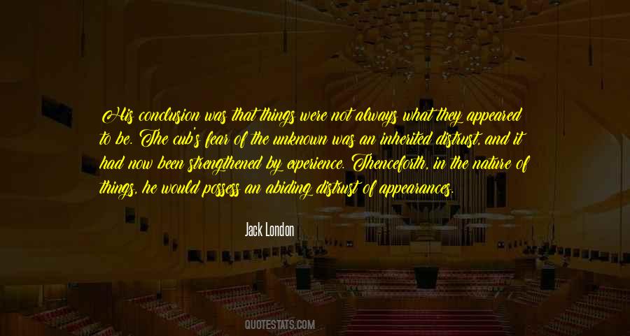 Nature Of Things Quotes #455449