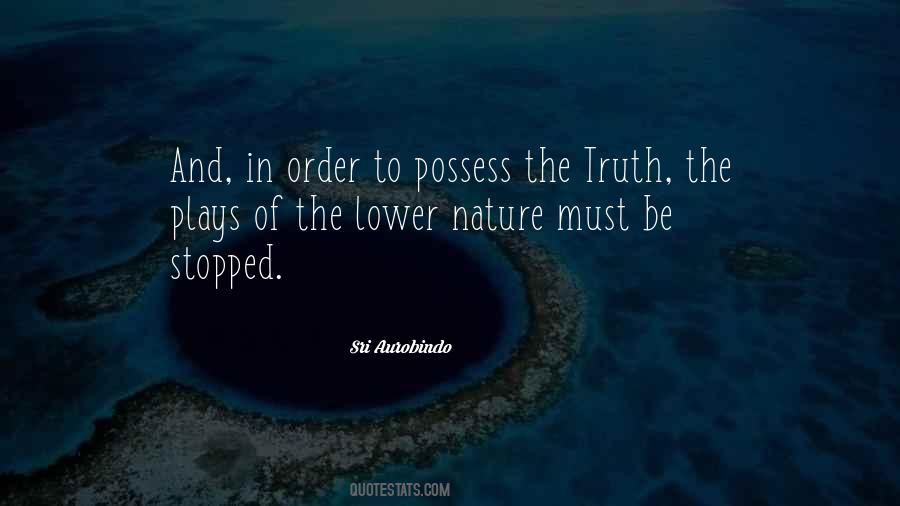 Nature Of Truth Quotes #145707