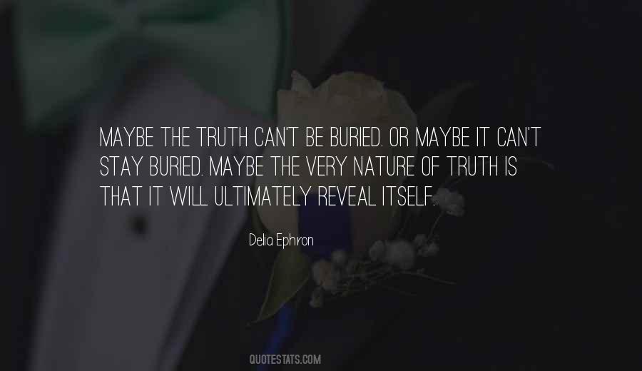 Nature Of Truth Quotes #747975