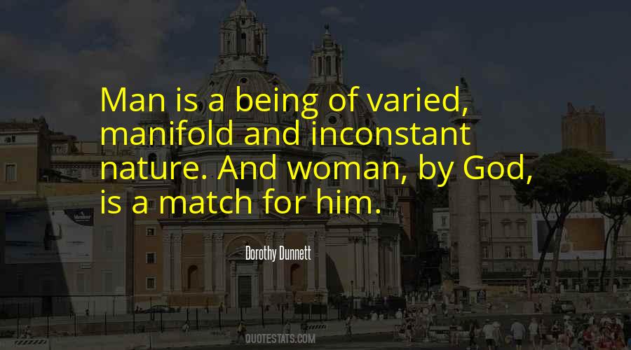 Nature Of Woman Quotes #1106665