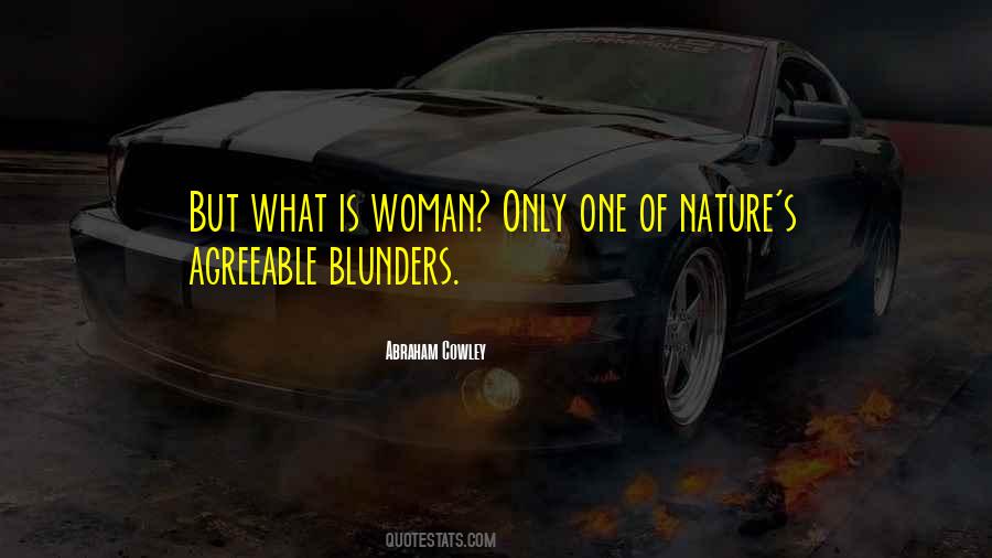 Nature Of Woman Quotes #1406991