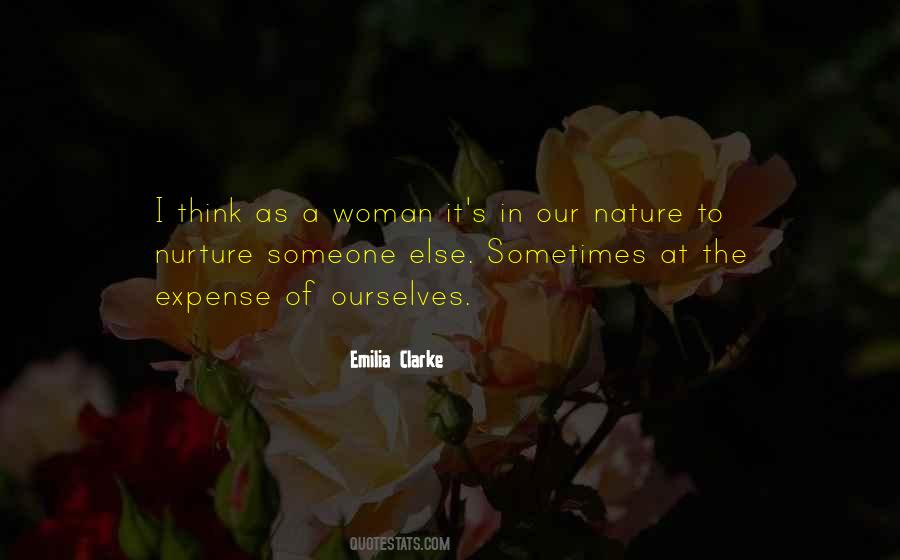 Nature Of Woman Quotes #1407033