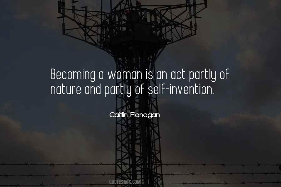 Nature Of Woman Quotes #1538748