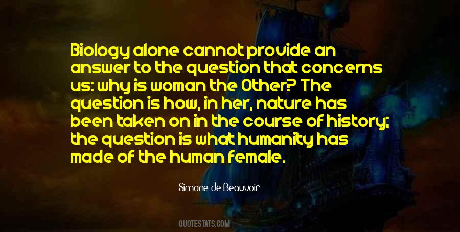 Nature Of Woman Quotes #739347