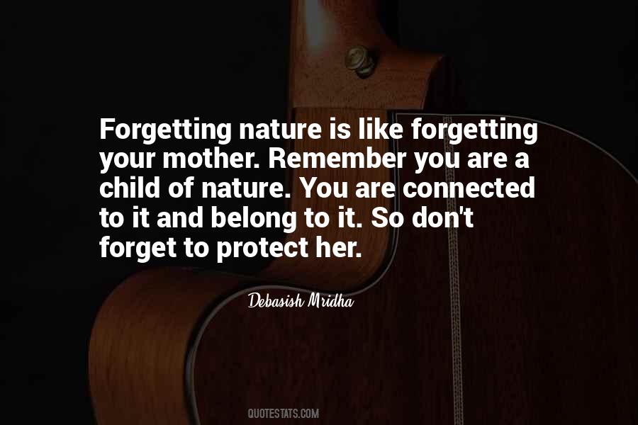 Nature Protect Quotes #1806131