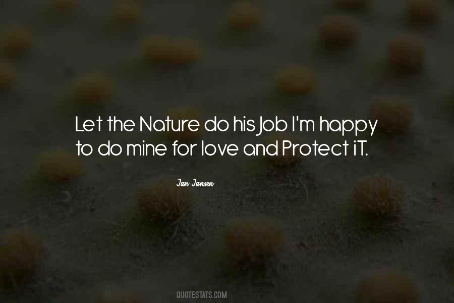 Nature Protect Quotes #1846543